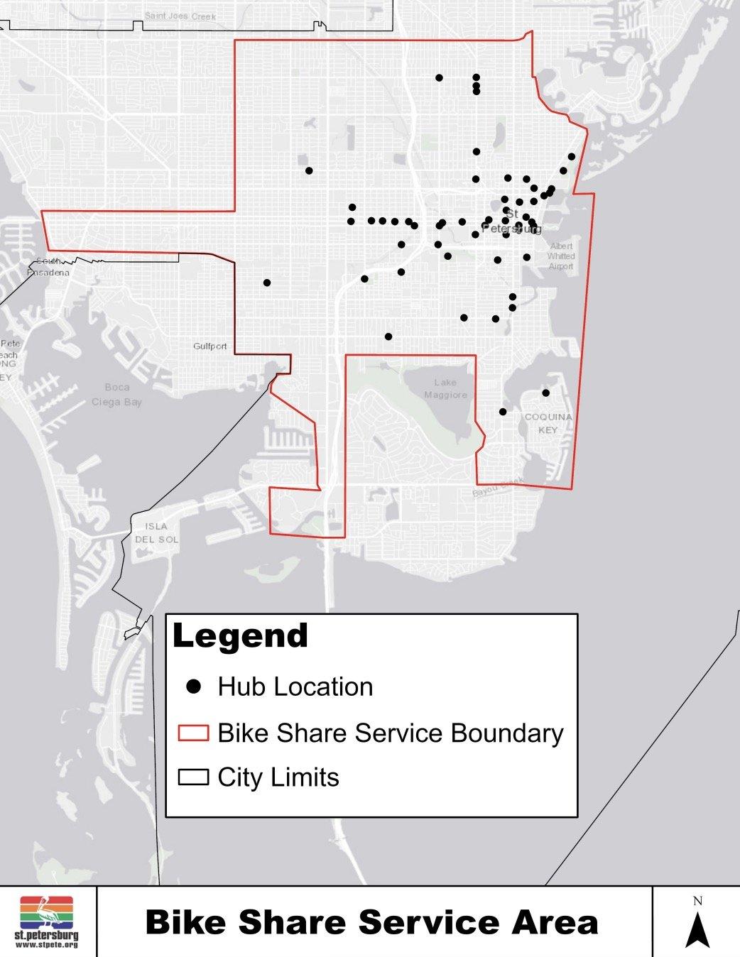 <b>St</b>. <b>Pete</b> approves new electric <b>bike share</b> program for downtown <b>St</b> ...