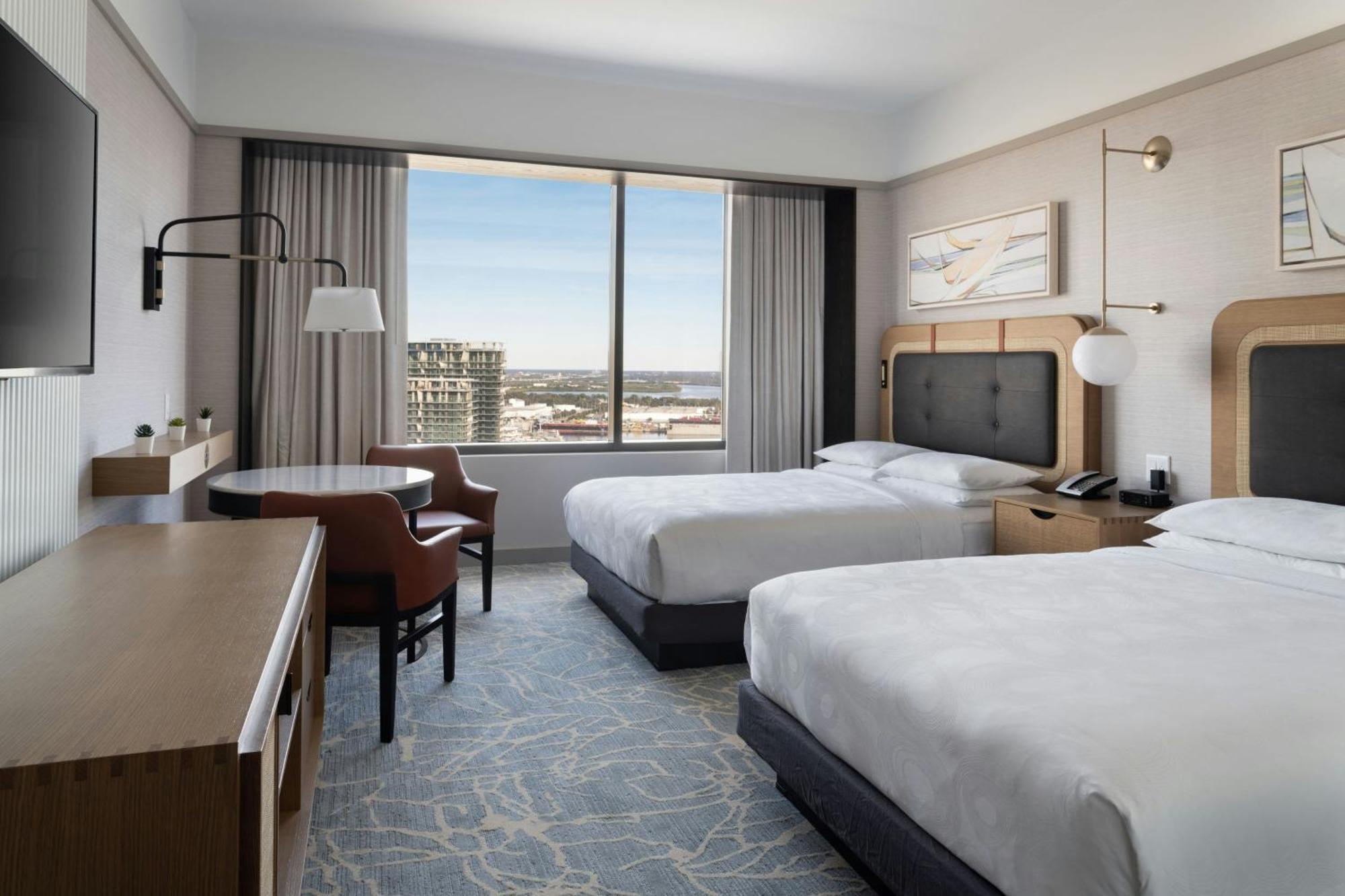 Queen Guest Room Two Queen Beds Water View