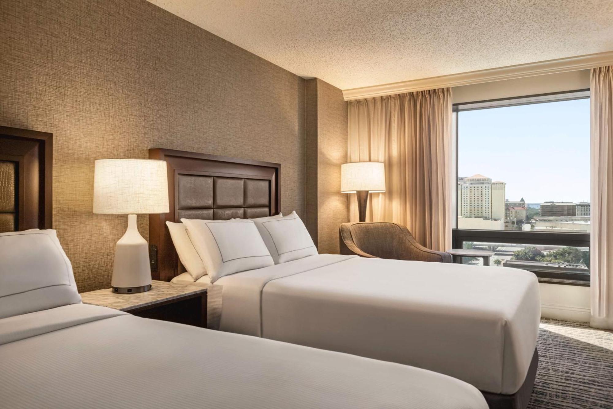 Standard Room Two Double Beds Pool View