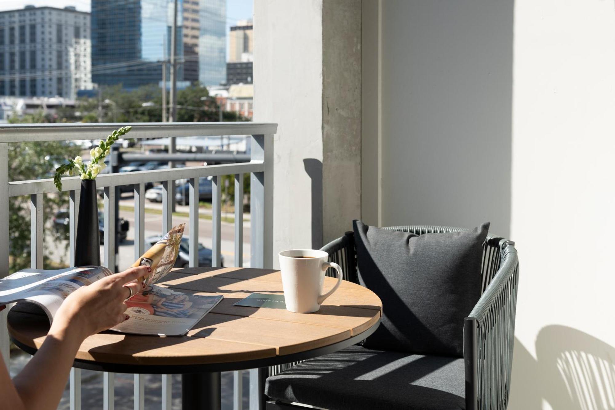 Studio Apartment Balcony Self Check Virtual Front Desk